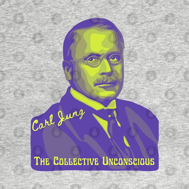 Carl Jung Portrait and Quote by Slightly Unhinged